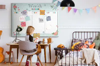 Kork Pinnwand Wöchentliche Aufgabenverteilung Haus