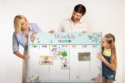 Kork Pinnwand Wöchentliche Aufgabenverteilung Haus