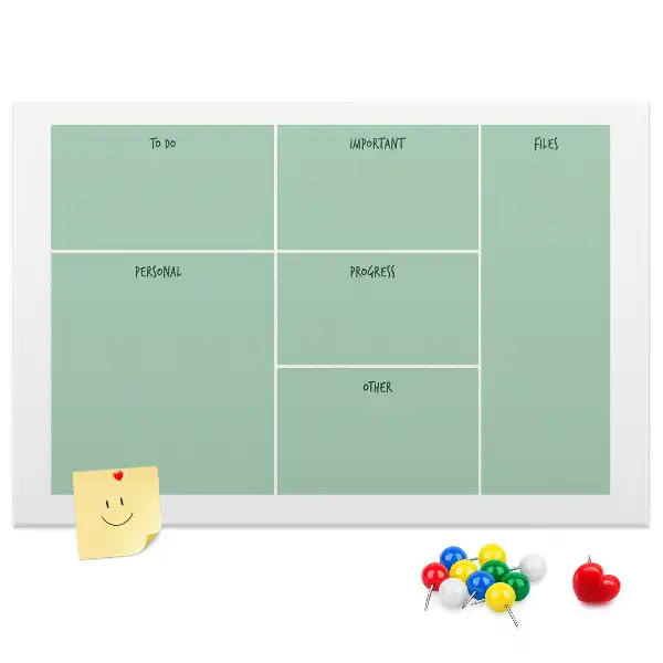 Bilder-Korktafel Büro-Organizer