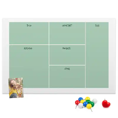 Bilder-Korktafel Büro-Organizer