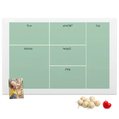 Bilder-Korktafel Büro-Organizer