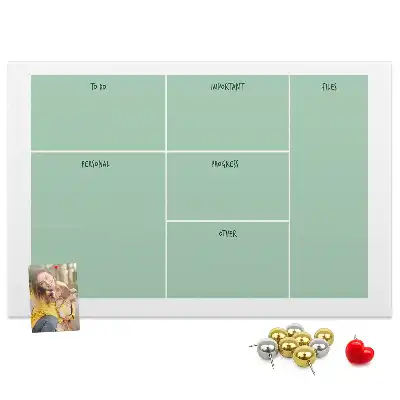 Bilder-Korktafel Büro-Organizer