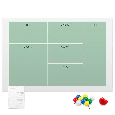 Bilder-Korktafel Büro-Organizer