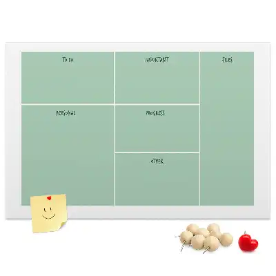 Bilder-Korktafel Büro-Organizer