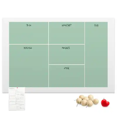 Bilder-Korktafel Büro-Organizer