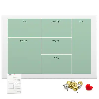 Bilder-Korktafel Büro-Organizer