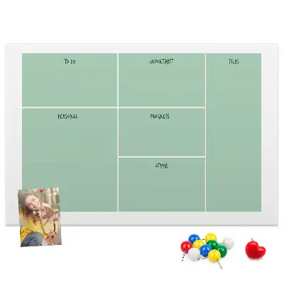 Bilder-Korktafel Büro-Organizer
