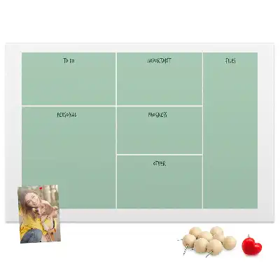 Bilder-Korktafel Büro-Organizer