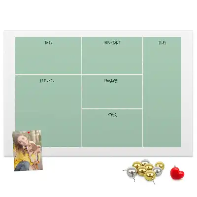 Bilder-Korktafel Büro-Organizer