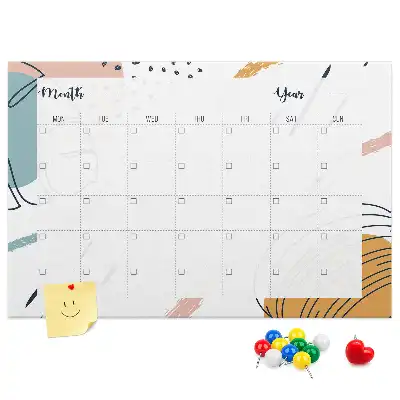 Bedruckte Korkplatte Business-Organizer