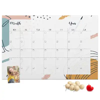 Bedruckte Korkplatte Business-Organizer