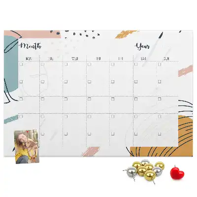 Bedruckte Korkplatte Business-Organizer