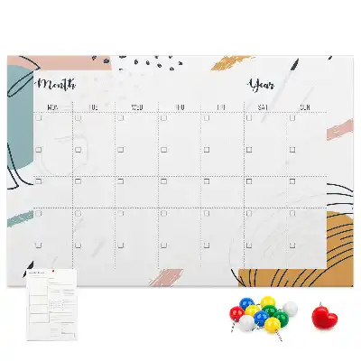 Bedruckte Korkplatte Business-Organizer