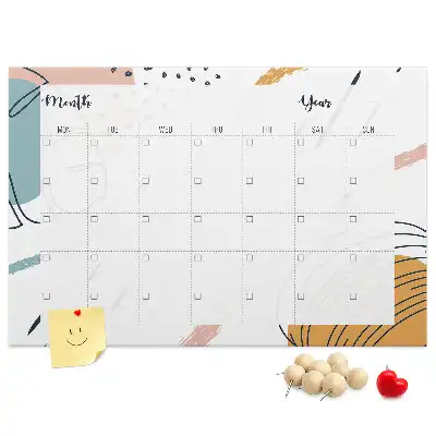 Bedruckte Korkplatte Business-Organizer