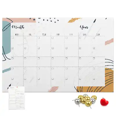 Bedruckte Korkplatte Business-Organizer