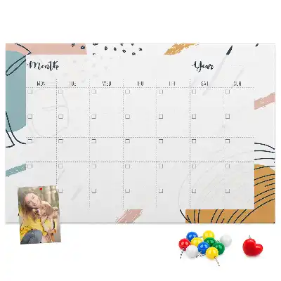 Bedruckte Korkplatte Business-Organizer