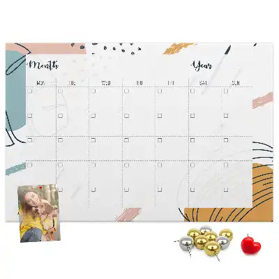 Bedruckte Korkplatte Business-Organizer