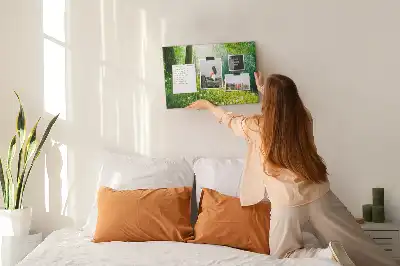Kork Pinnwand Frühlingsnatur