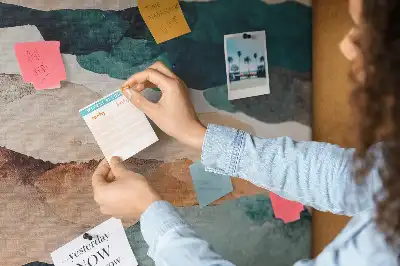 Bilder-Korktafel Moderne Vision der Natur