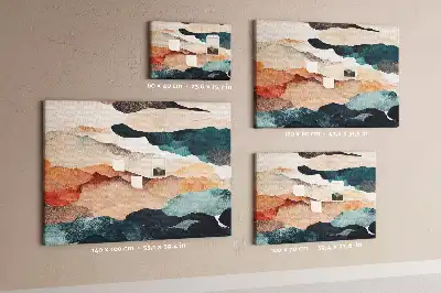 Bilder-Korktafel Moderne Vision der Natur