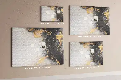 Bedruckte Korkplatte mit Marmor-Optik
