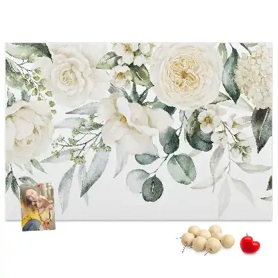 Bilder-Korktafel Blumen