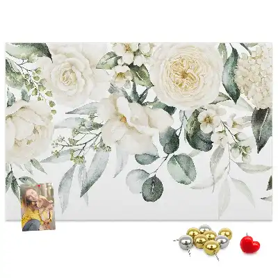 Bilder-Korktafel Blumen