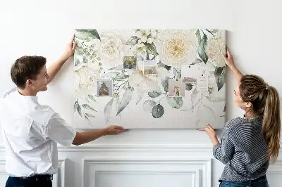 Bilder-Korktafel Blumen