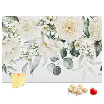 Bilder-Korktafel Blumen