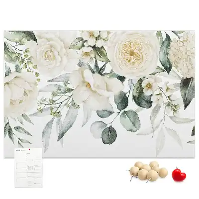 Bilder-Korktafel Blumen