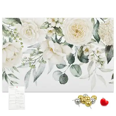 Bilder-Korktafel Blumen