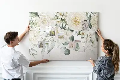 Bilder-Korktafel Blumen