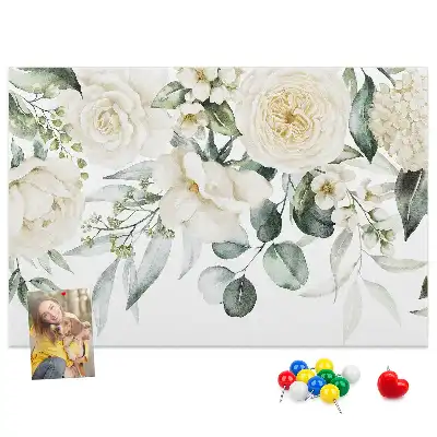 Bilder-Korktafel Blumen