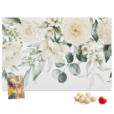 Bilder-Korktafel Blumen