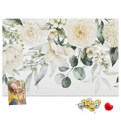 Bilder-Korktafel Blumen
