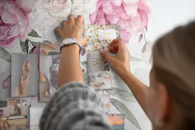 Kork Pinnwand Aquarellrosen