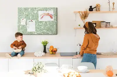 Bilder-Korktafel Blätter Natur Muster