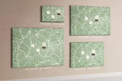 Bilder-Korktafel Blätter Natur Muster
