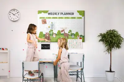 Kork Pinnwand Schulstundenplan Schüler