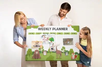 Kork Pinnwand Schulstundenplan Schüler
