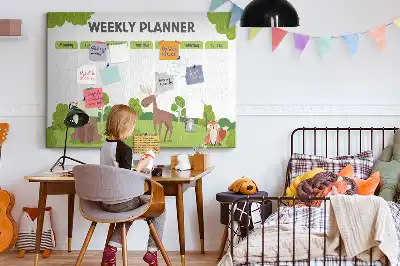 Kork Pinnwand Schulstundenplan Schüler