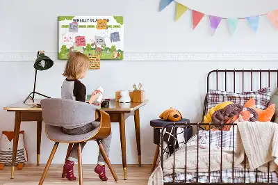 Kork Pinnwand Schulstundenplan Schüler