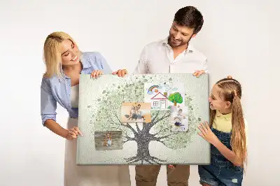 Bilder-Korktafel Mächtige Eiche Natur