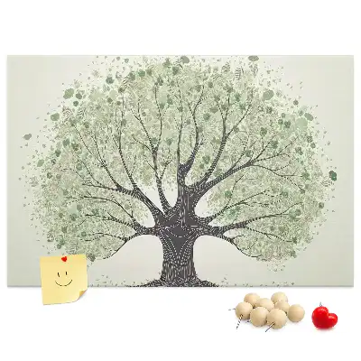 Bilder-Korktafel Mächtige Eiche Natur