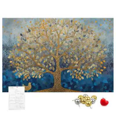 Kork Pinnwand Abstrakter Baum