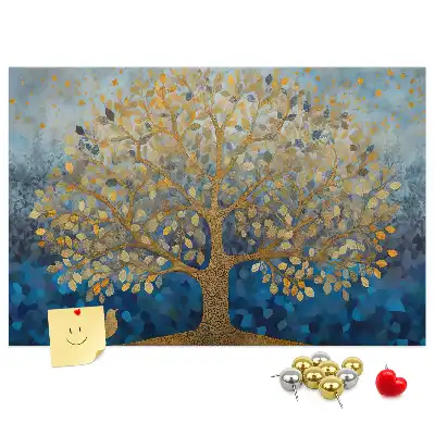 Kork Pinnwand Abstrakter Baum
