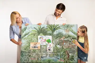Bedruckte Korkplatte Natur Dschungel Umwelt
