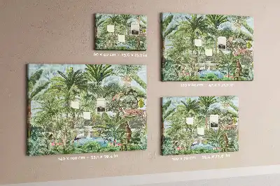 Bedruckte Korkplatte Natur Dschungel Umwelt