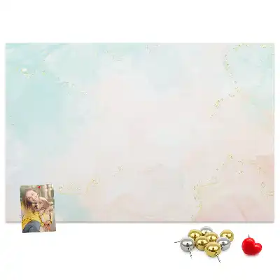Kork Pinnwand Aquarell Marmor
