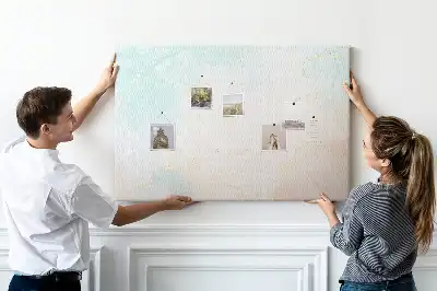 Kork Pinnwand Aquarell Marmor